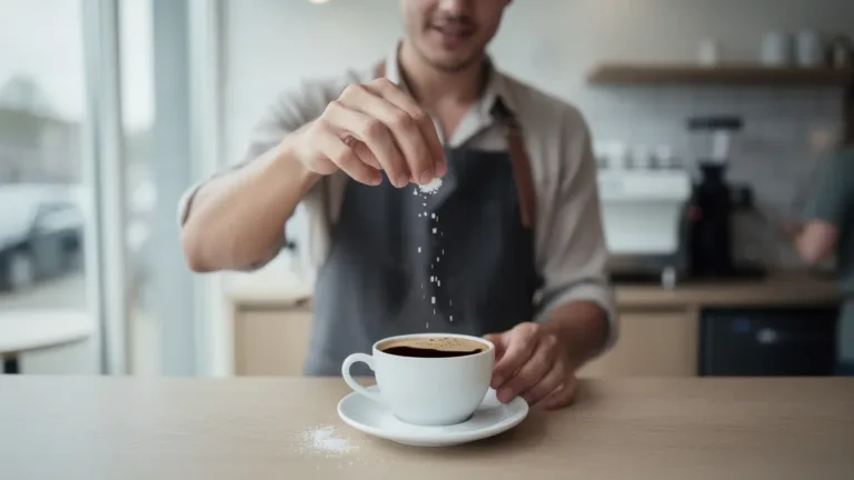 Barista onthult waarom je koffie moet zouten om bitterheid weg te nemen