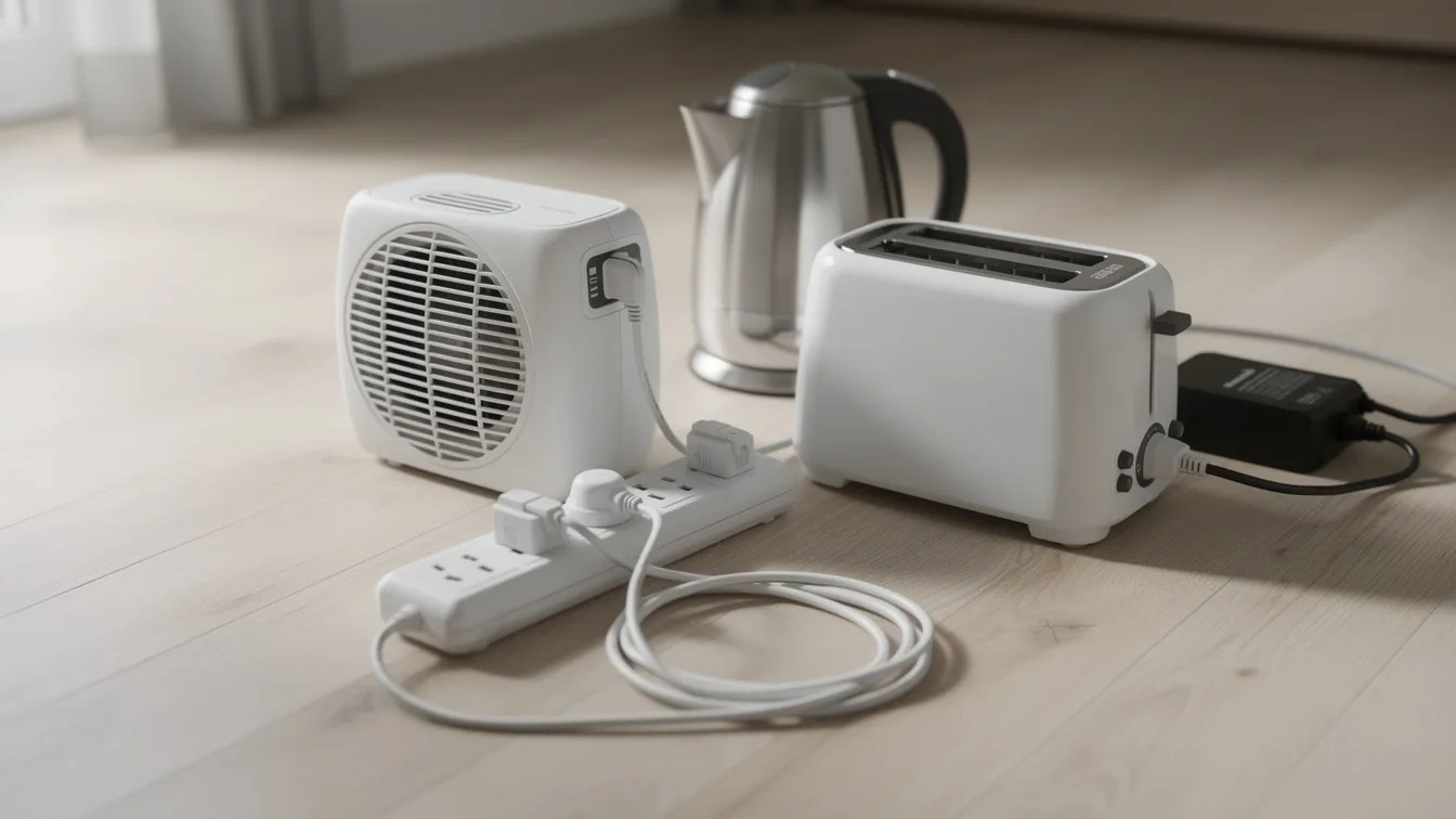 Brandgevaar: deze apparaten horen nooit in een verlengsnoer thuis