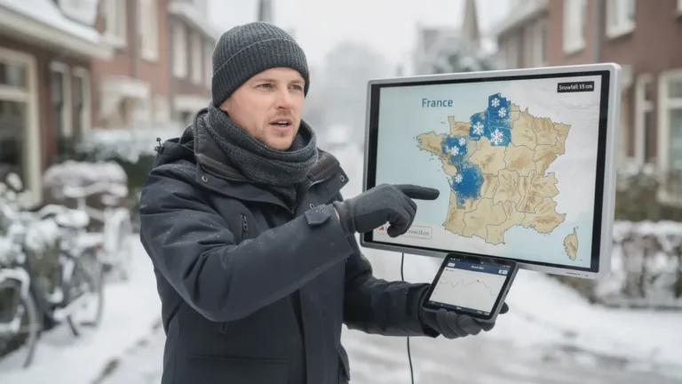 Meteoroloog waarschuwt voor 15 cm sneeuw in deze Franse departementen