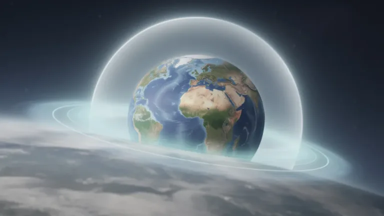 NASA bracht deze onzichtbare schild in kaart, de aarde heeft een gigantische halo