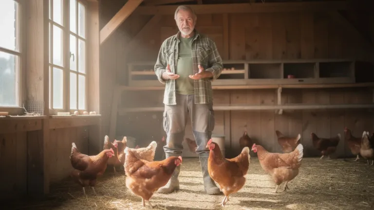 Pluimveehouder onthult waarom je kippen in de winter evenveel eieren leggen als in de zomer