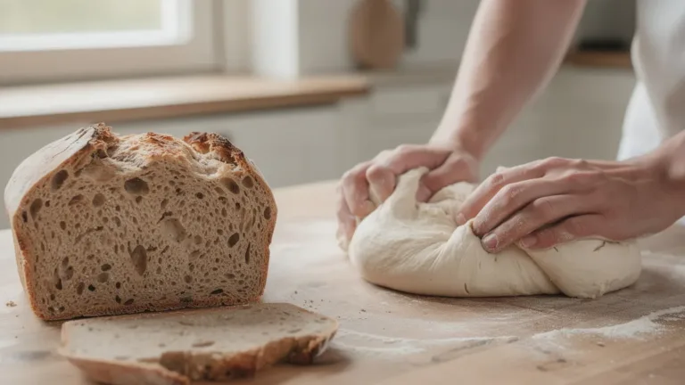 Waarom je zelfgebakken brood altijd te zwaar wordt en de kneettechniek die alles verandert