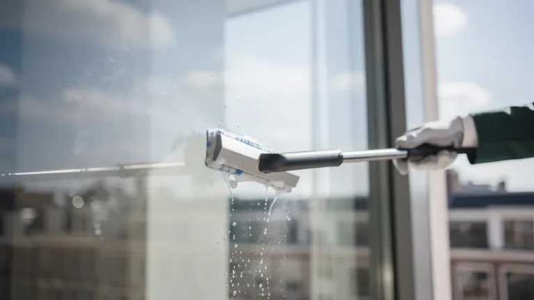 Waarom luxe hotels dit geheime mengsel gebruiken voor streepvrije ramen